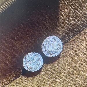 Tiffany & Co. Silver Crystal Earrings